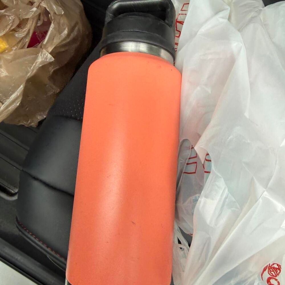 Yeti Orange and Pink Dinnerware